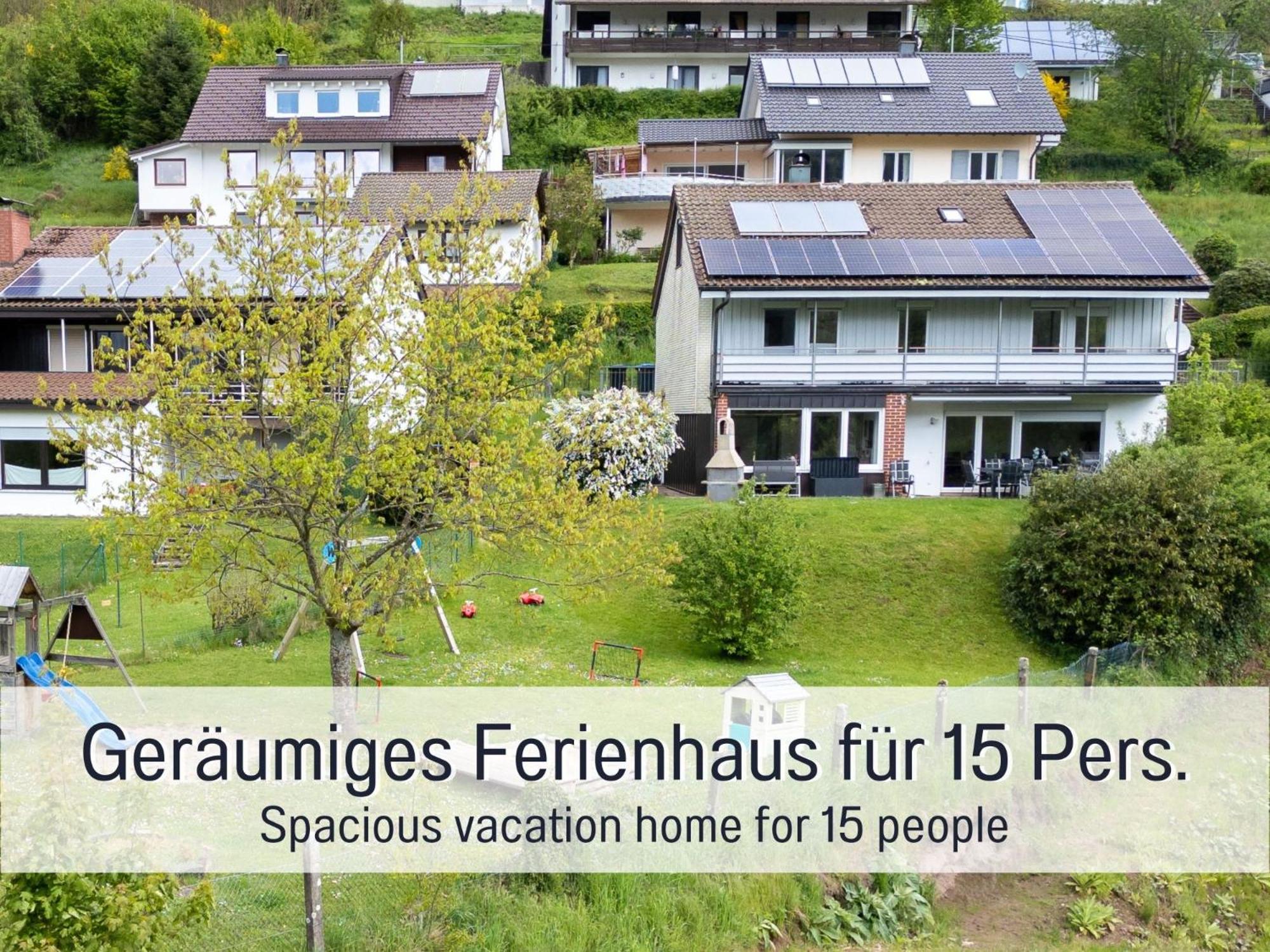 אלפירסבאך Traum Ferienhaus Burghalde מראה חיצוני תמונה